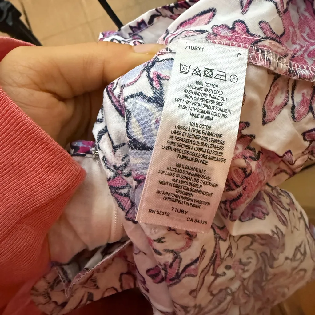 French Connection Floral Puff Sleeve Mini Dress - Image 5