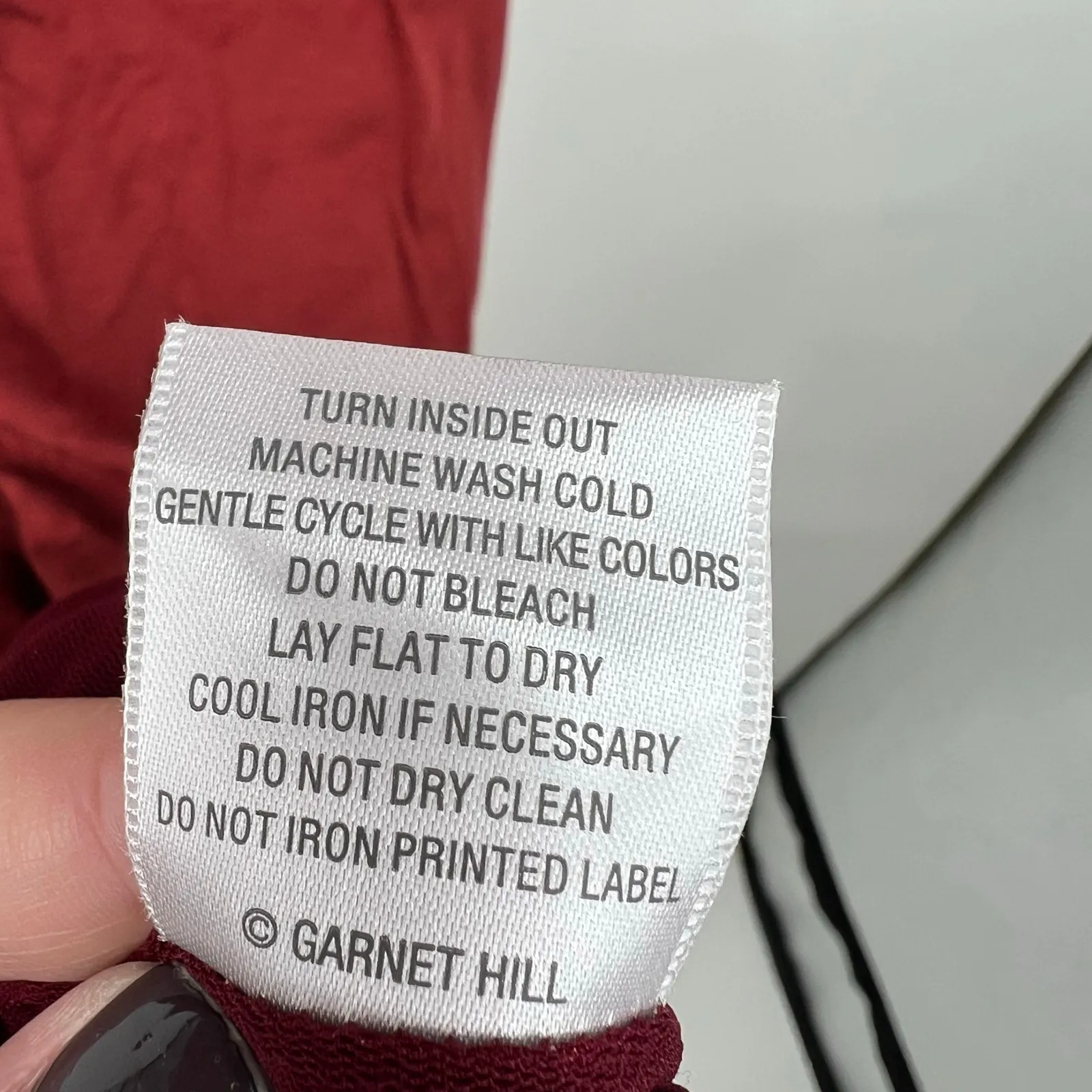 NEW Garnet Hill Ballet Wrap Knit Midi Dress classic fit ballet wrap size large - Image 9