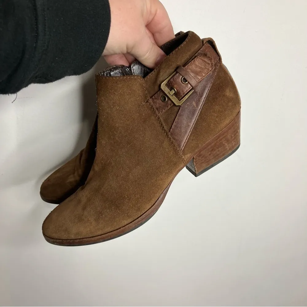 Aquatalia brown suede ankle boots size‎ 6.5 - Image 4