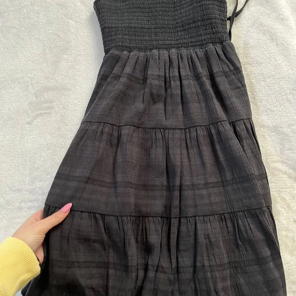 Nwt american eagle black halter dress Size XS - Image 2
