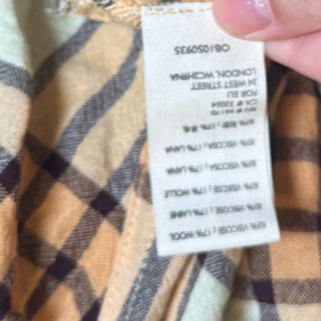 Free People Pacific Dawn Plaid Top - Image 5