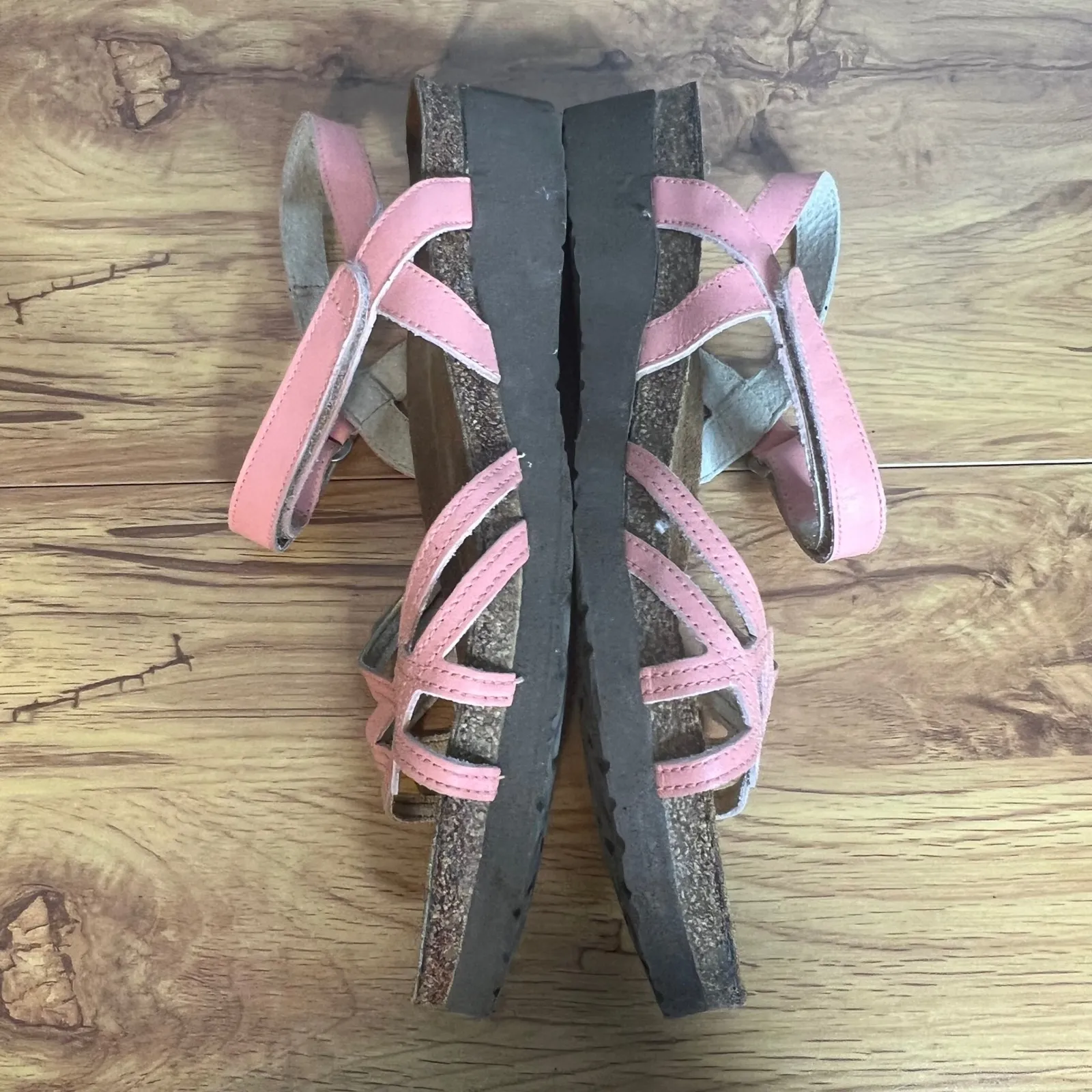 NAOT‎ Leather Strappy Adjustable Sandals Size 11 - Image 9