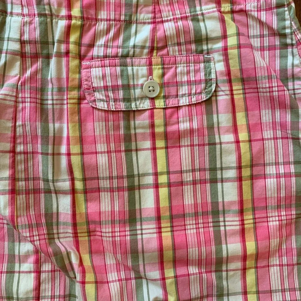 The Limited NWT Mini Skirt Plaid Pink, White, Green, Yellow Pencil Spring Summer - Image 10