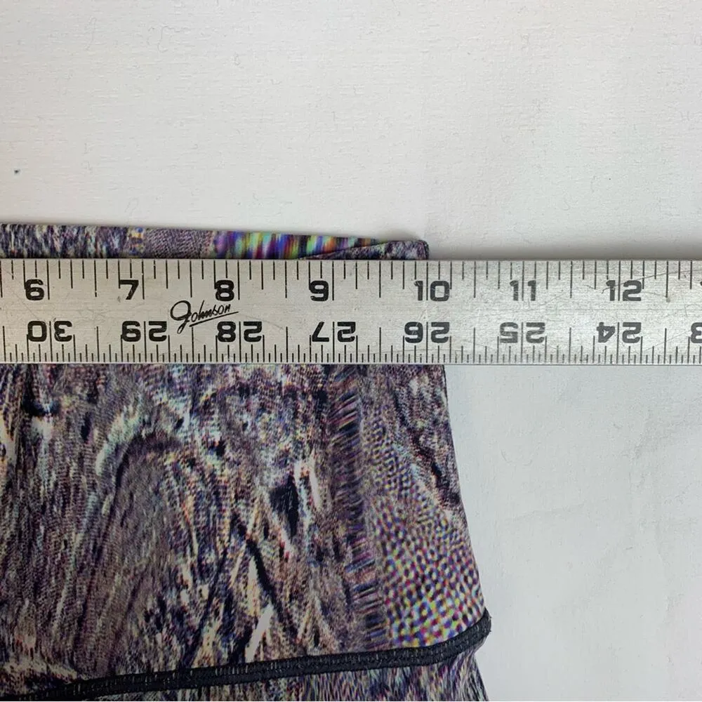 Lululemon Wunder under size 4 high rise tight polychromatic nulux multi black - Image 11