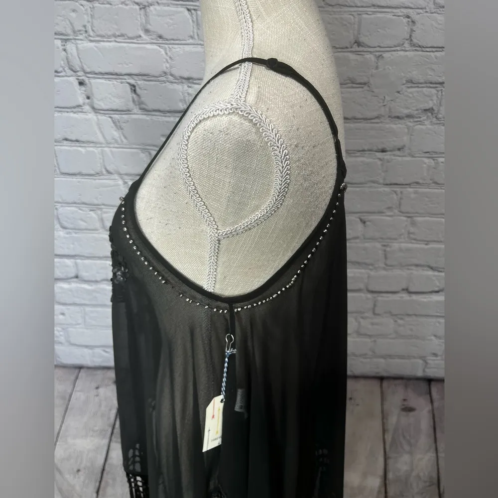 NWT Forever 21 boho fringe camisol size medium - Image 3