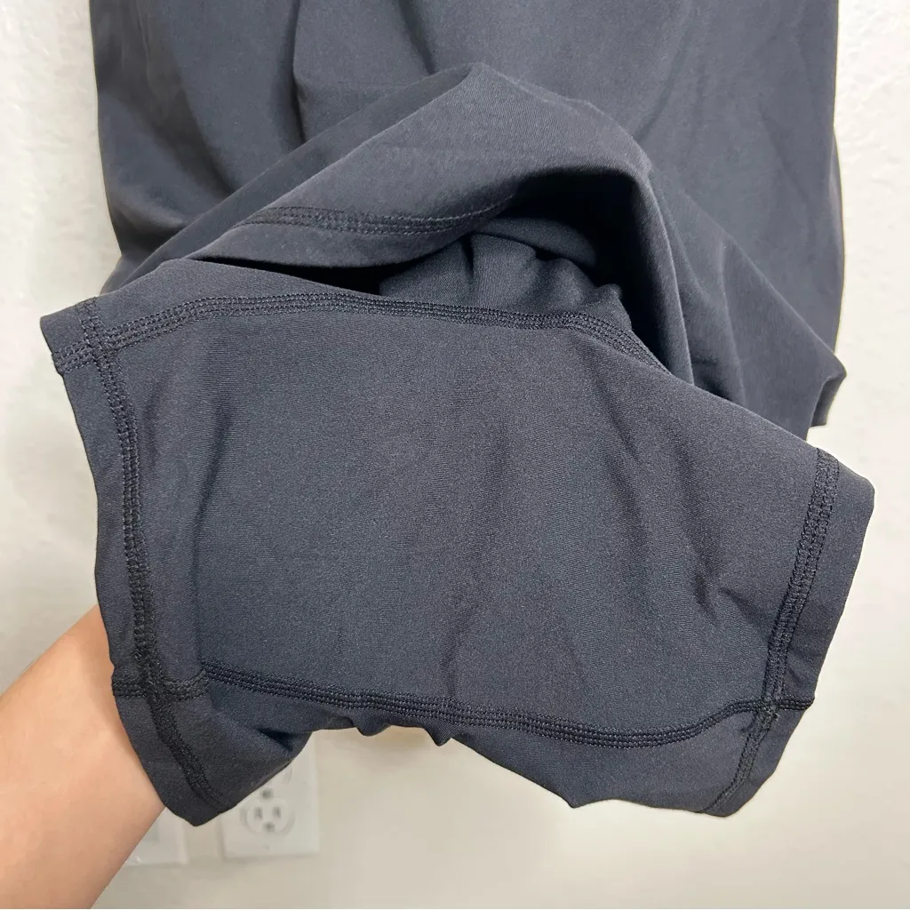 NWT Halara Everyday SoftlyZero™ Plush Backless 2-in-1 Flare Workout Dress black - Image 14