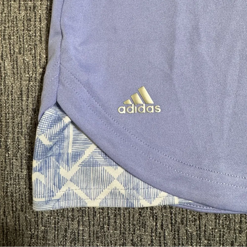 Adidas Women’s Golf Fashion Print Sleeveless Polo - Image 4