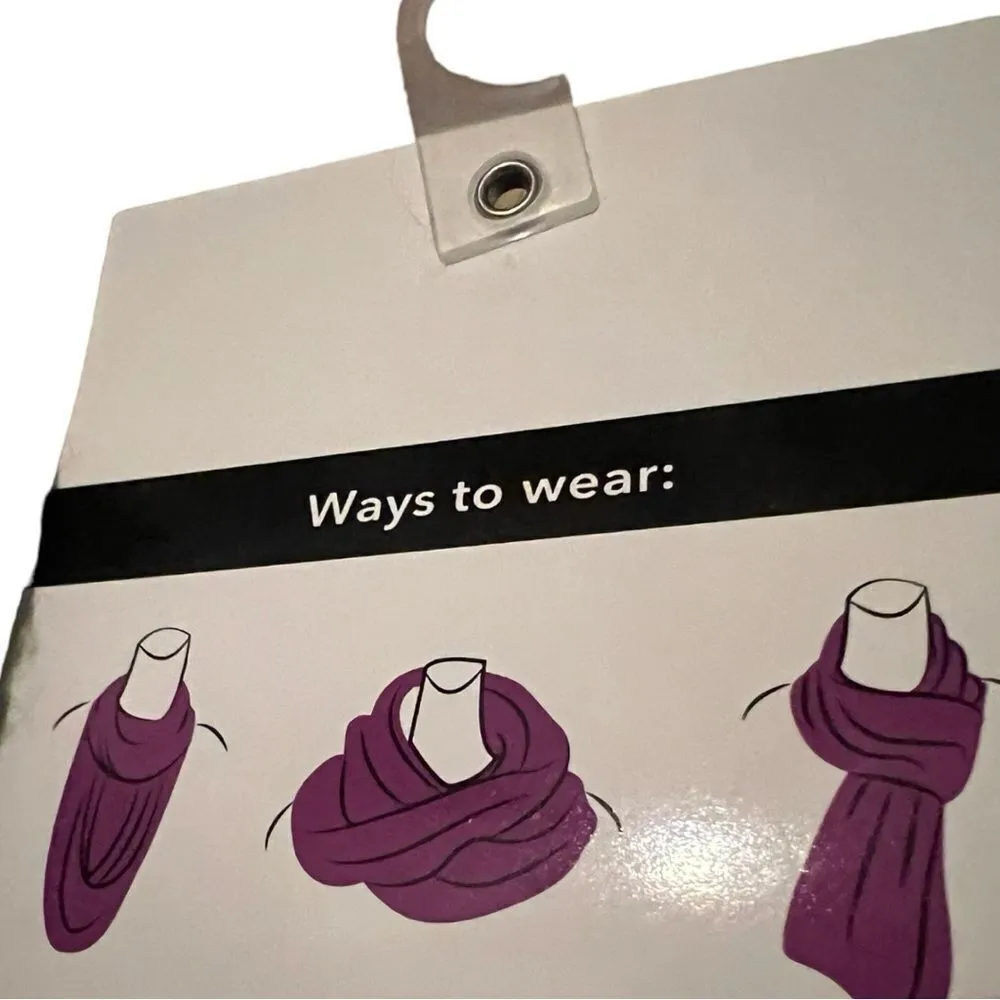 Isotoner new black infinity scarf! - Image 7