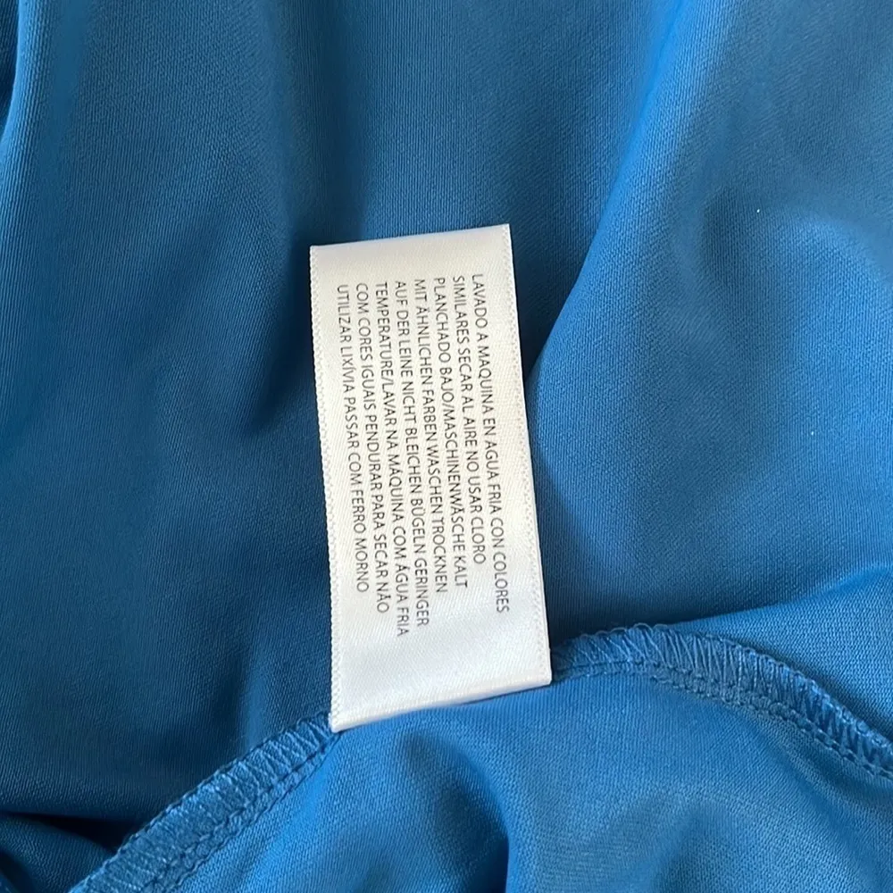 LIJA Elite Ellison Polo Shirt in Sea Blue size Small - Image 10