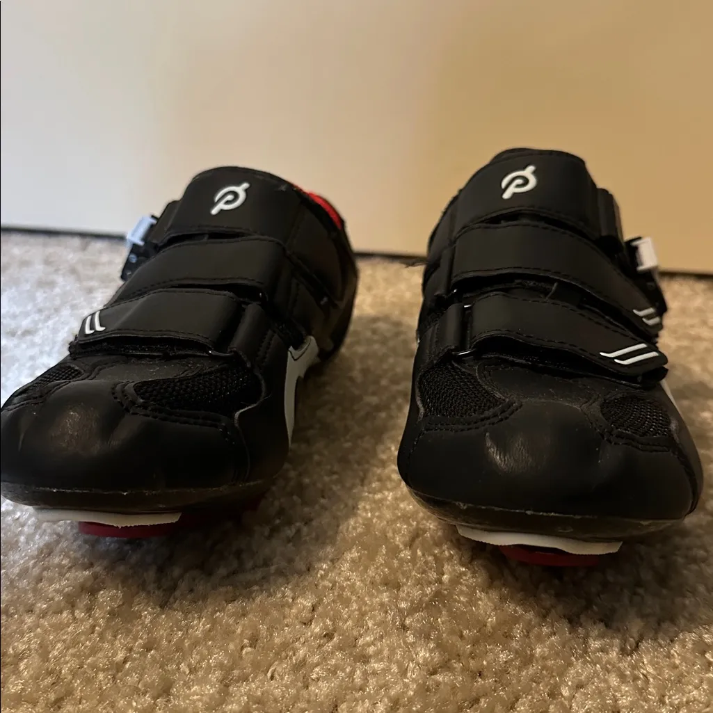 Black Peloton Cycling Shoes Women’s Sz 39 size 8 - Image 5