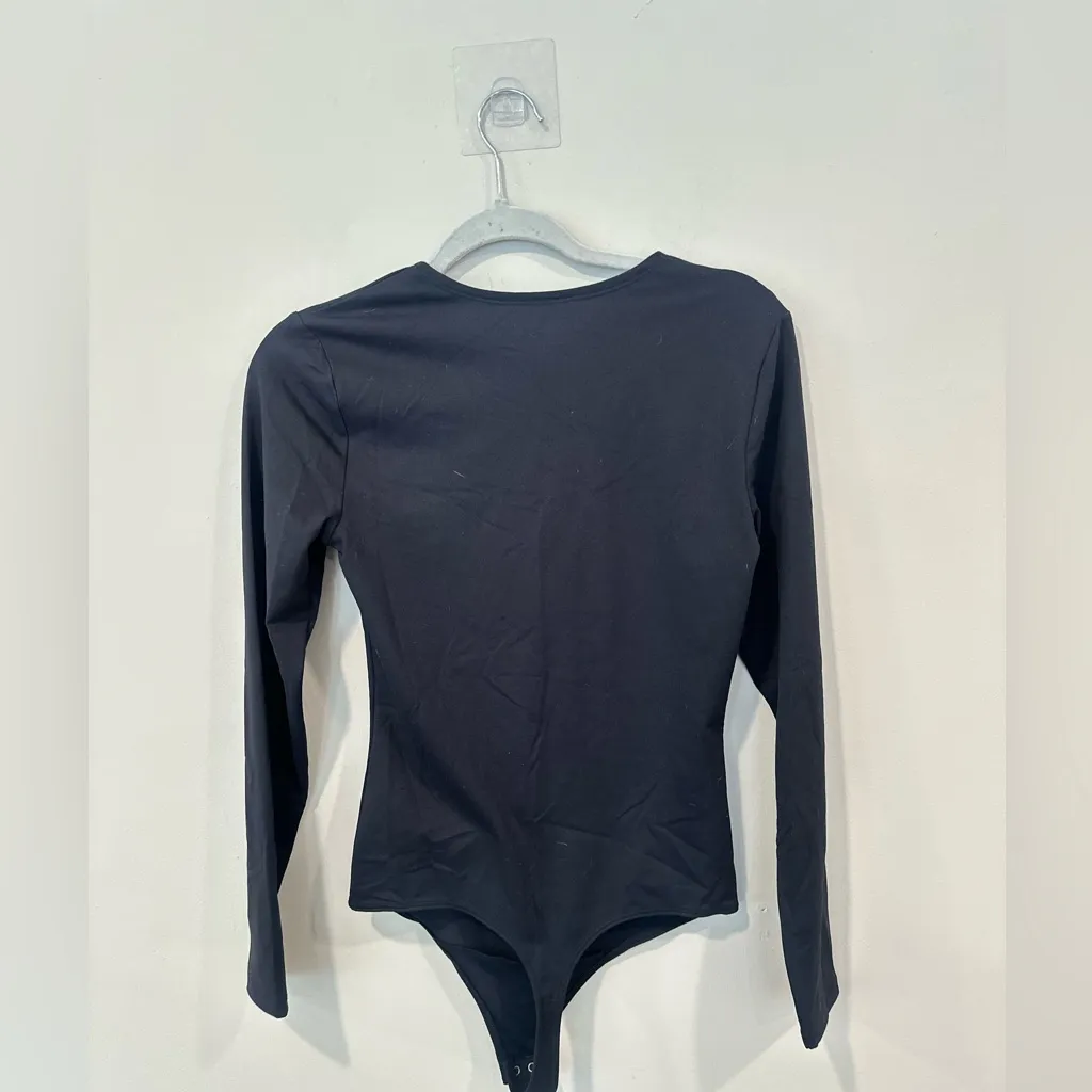 NWT Abercrombie and Fitch SOFT AF Cut Out Bodysuit  Medium  2117 - Image 2