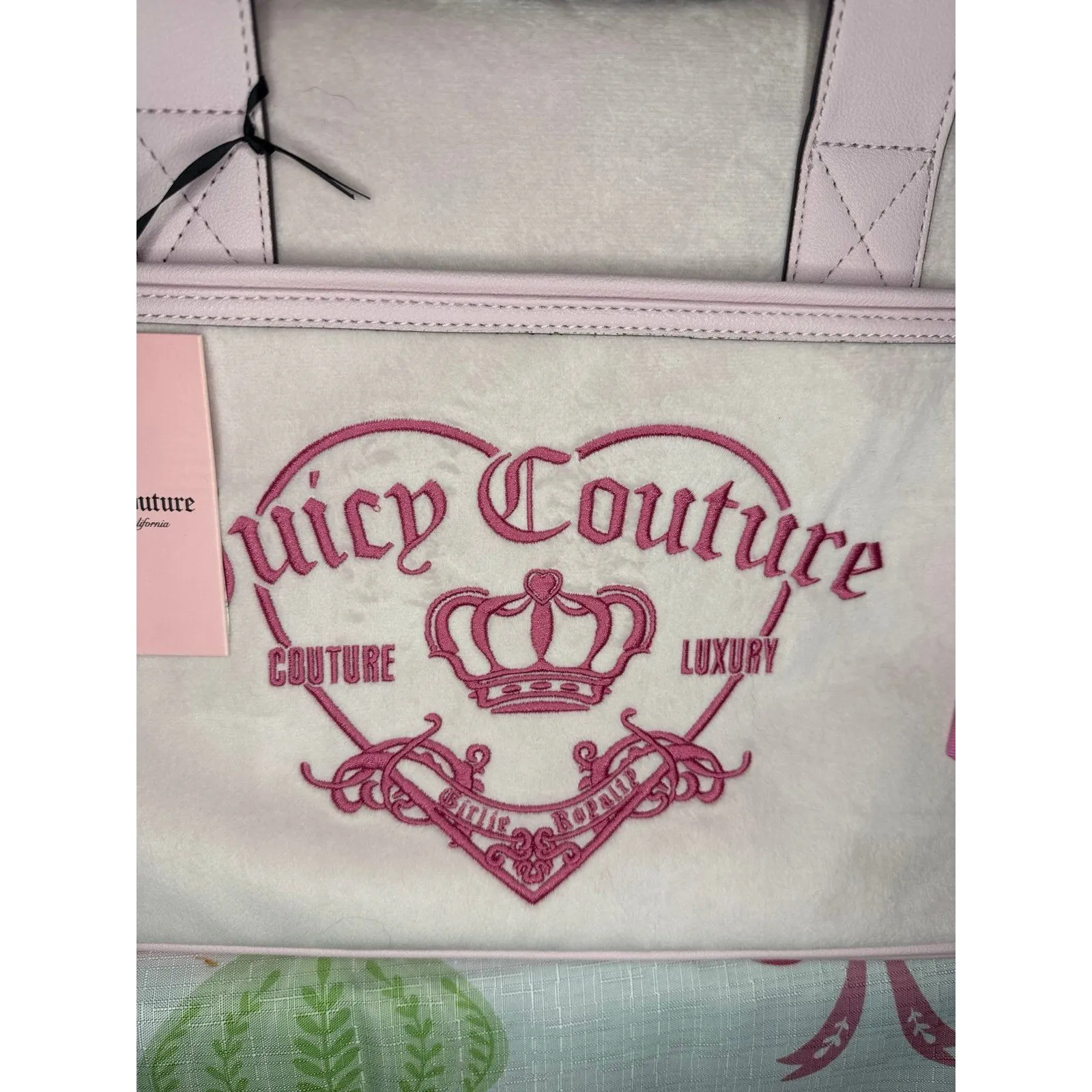 JUICY COUTURE Girlie Royalty Duffle weekender bag - Image 2