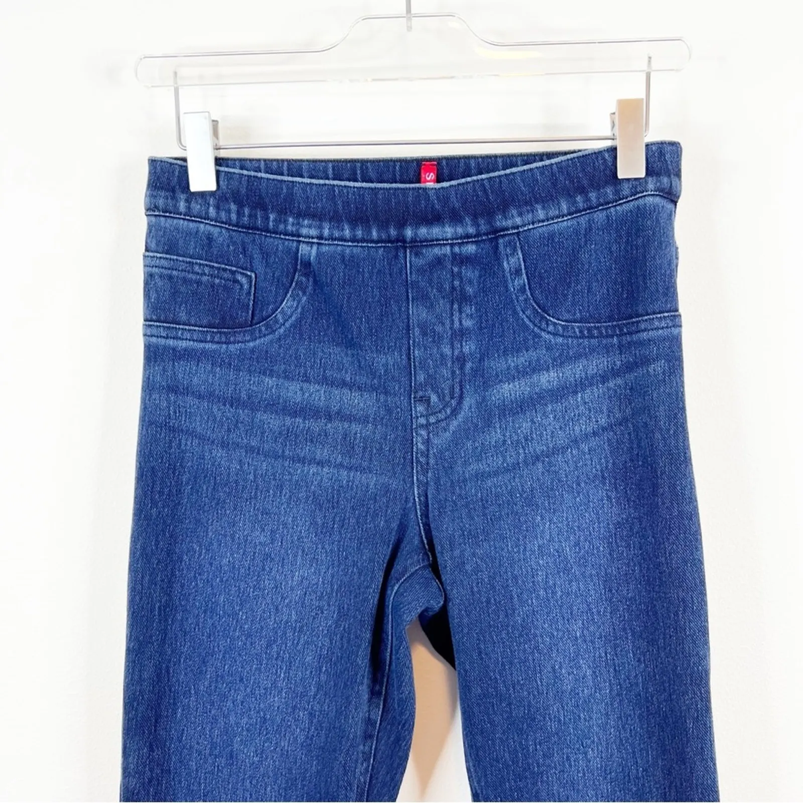 Spanx  Pull‎ On Denim Skinny Jeans S Blue - Image 4
