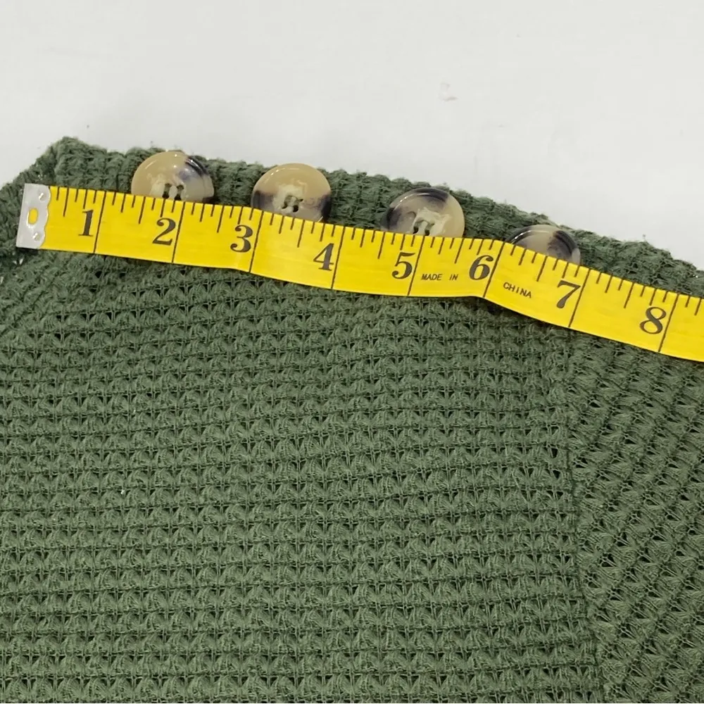 Derek Heart Maternity Sweater with Accent buttons L - Image 14