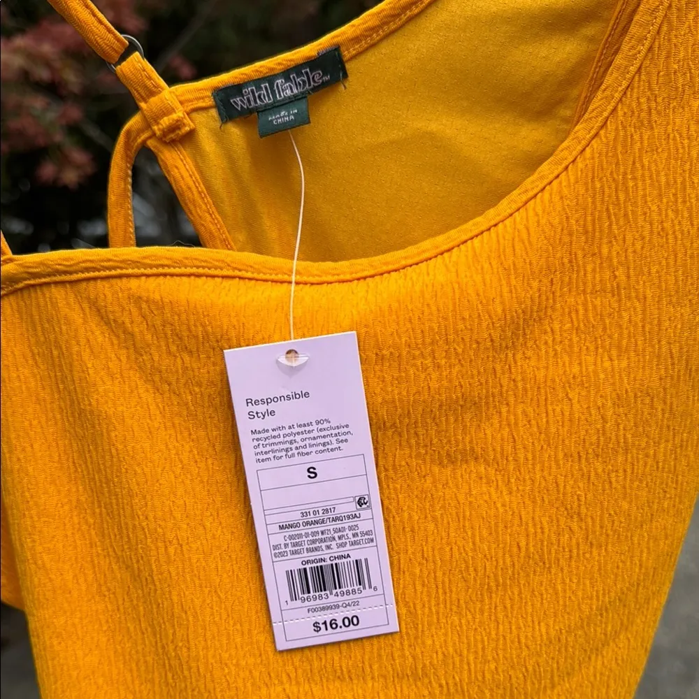 Vibrant Orange Bodysuit - Image 2