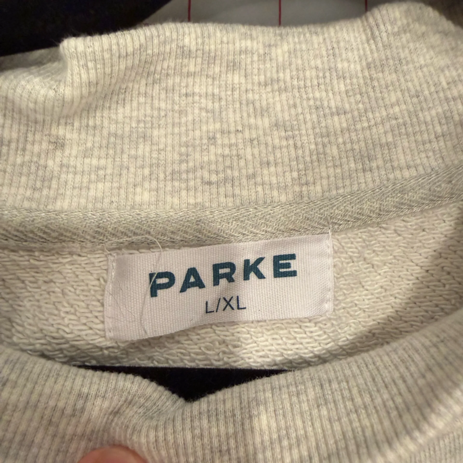 Parke Heather Gray Mockneck Size undefined - Image 5