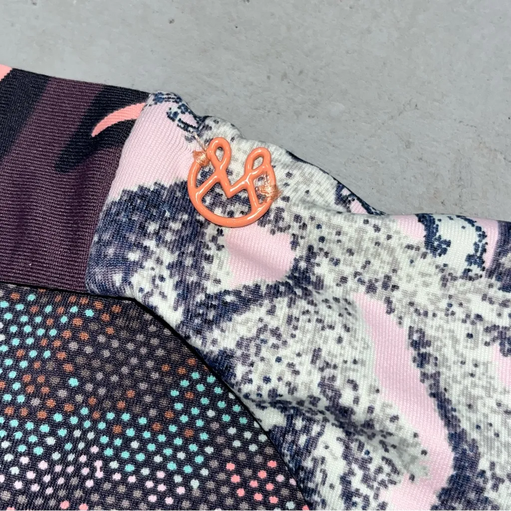 Manju Printed Bikini Swim Bottoms size Medium - Image 5