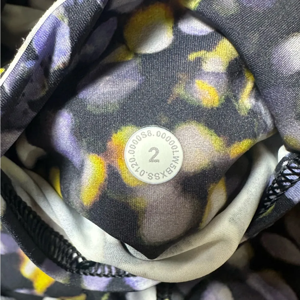 Lululemon Fast and Free Tight II 25" *Non-Reflective Nulux Metropolis Glow Multi - Image 7