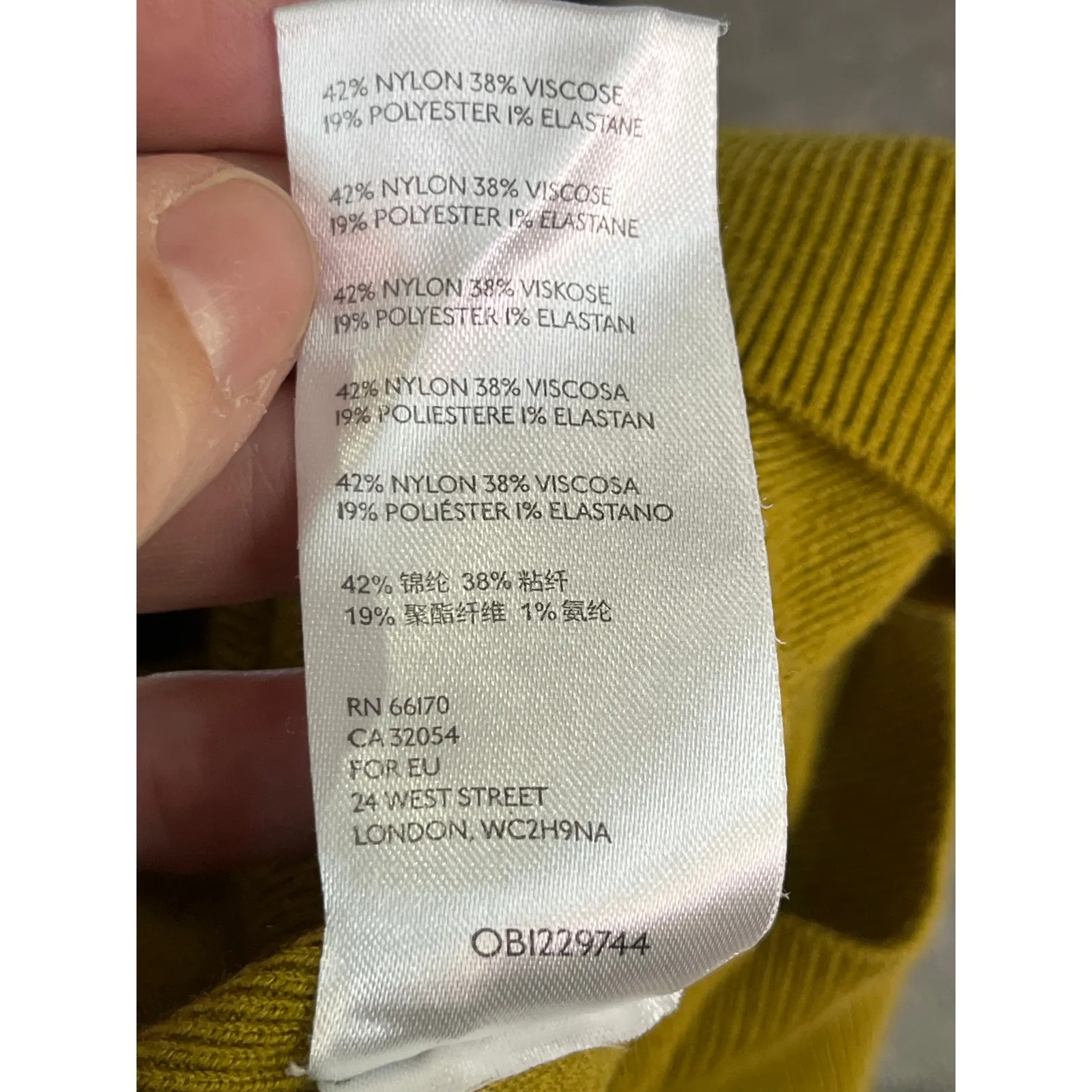 Saturday Sunday by Anthropologie Mustard Tunic Sweater Mini Dress Size Women's S - Image 10