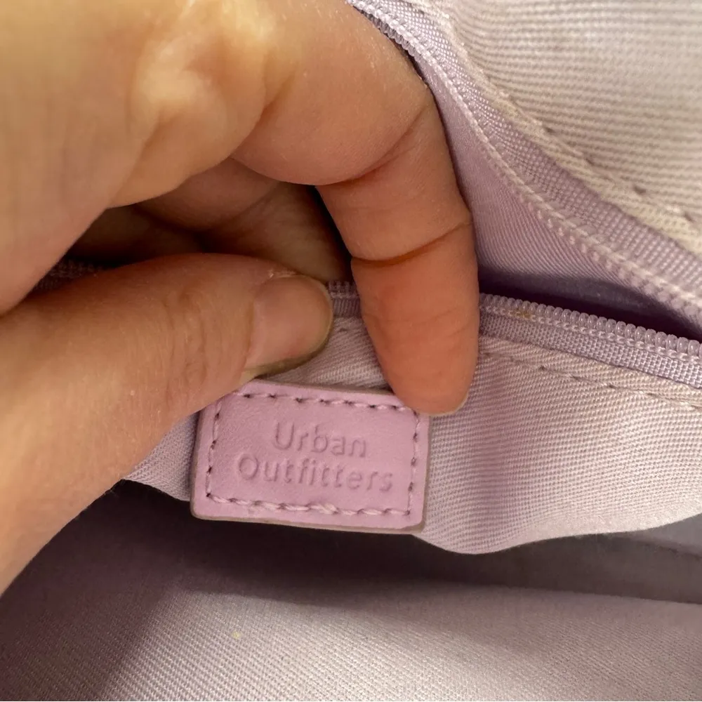 Urban Ou Lavender Purple Faux Leather Mini Y2K Handbag Purse Shoulder Bag Spring - Image 5