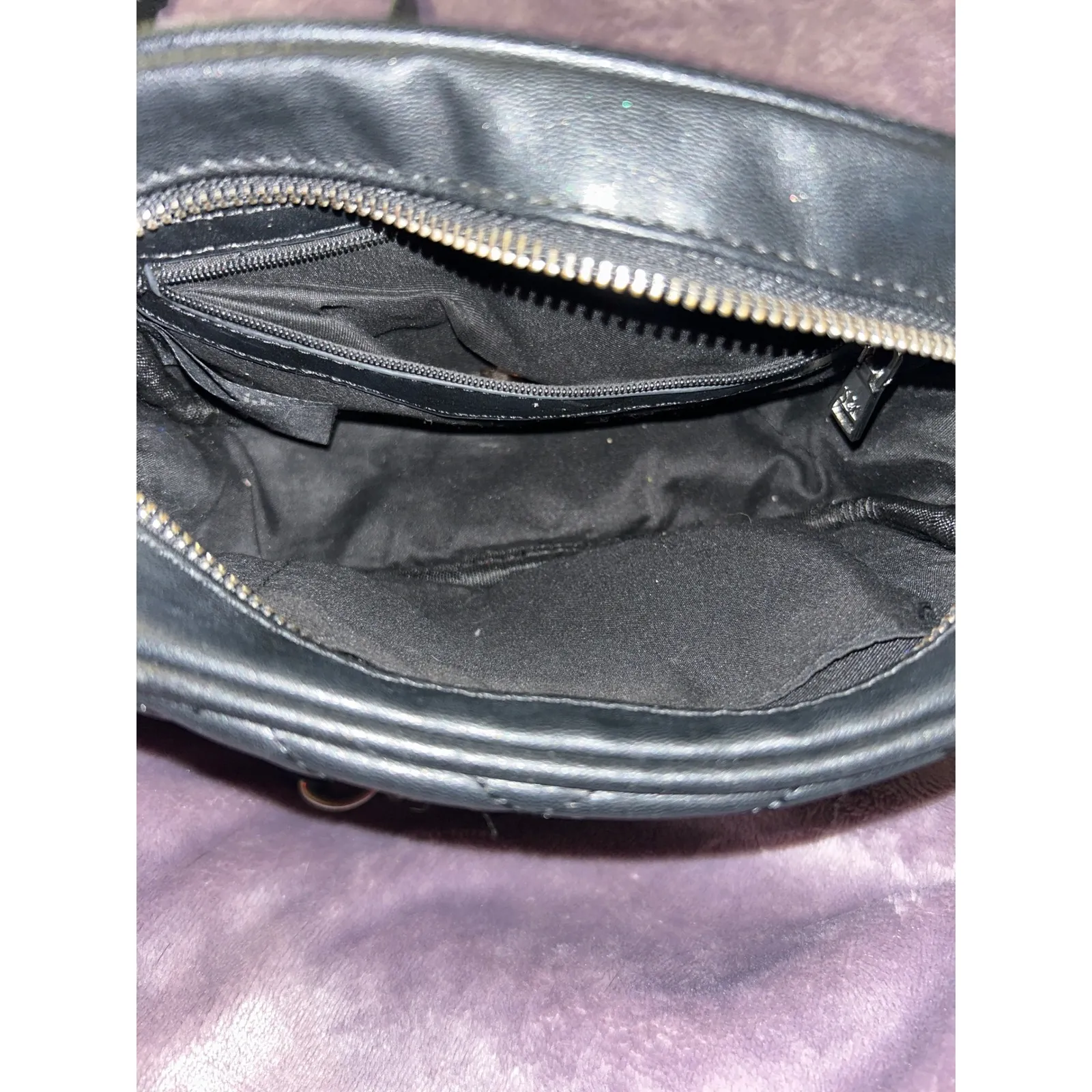 Quilted Crossbody Bag Black Chain Strap Small Shoulder Bag‎ Purse Fashionable - Image 4