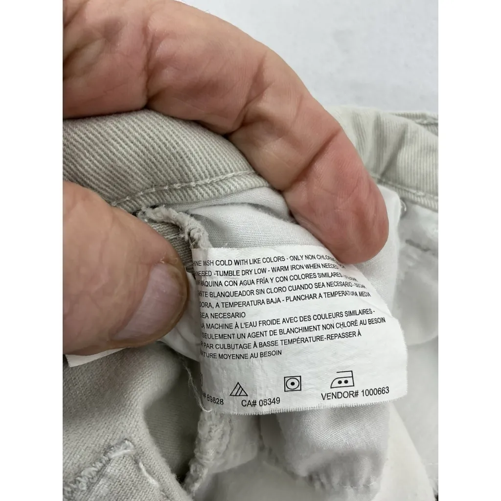 Womans Gloria Vanderbilt Amanda Capri Jeans Size 18 Gray Slimming - Image 5