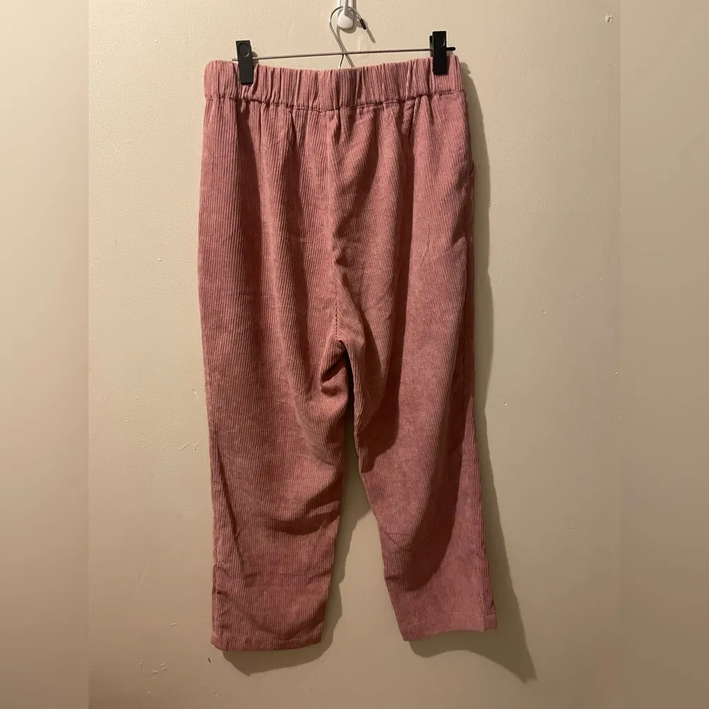 Lioness Cortez Corduroy Tapered pant in Pink size Medium - Image 3