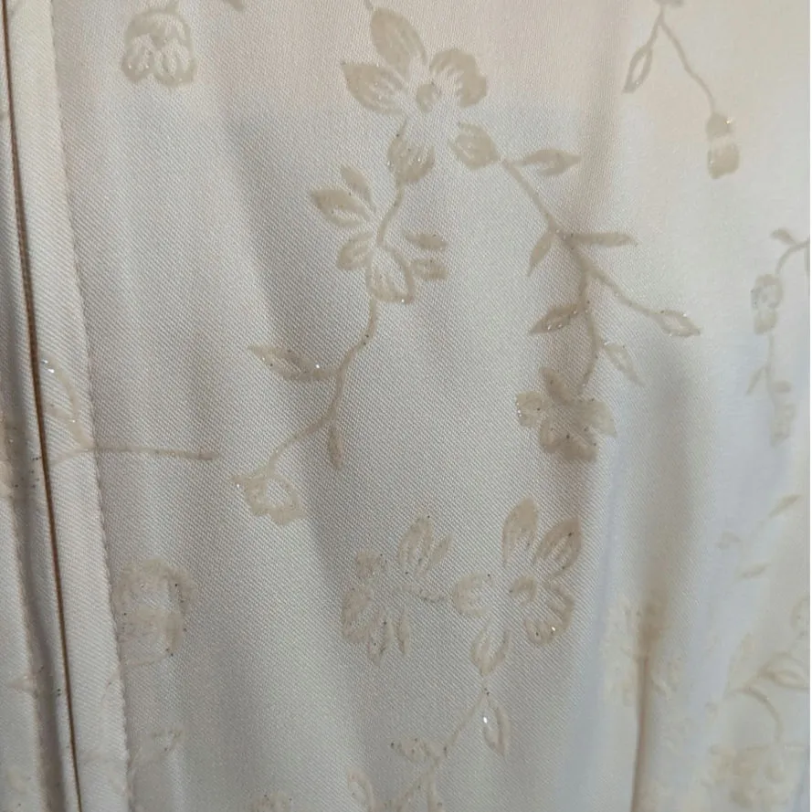 Vintage 90s Floral Yellow Mini Dress Bella Hadid Sabrina Carpenter - Image 8