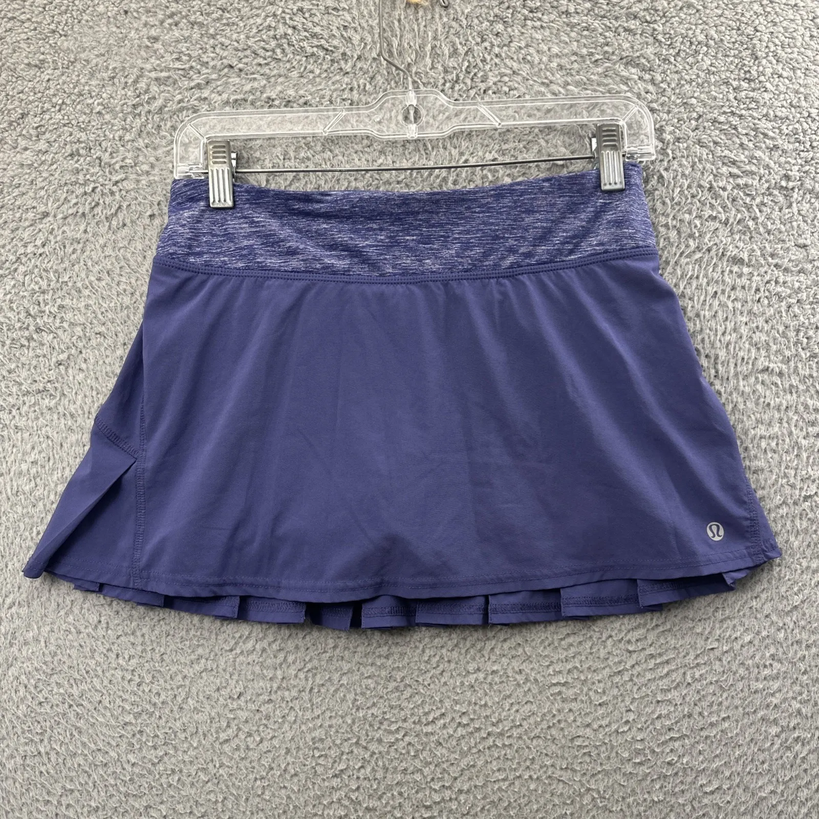 Lululemon Run Speed Skirt Skort Purple Athletic Tennis Golf Athleisure Women's 4 - Image 2