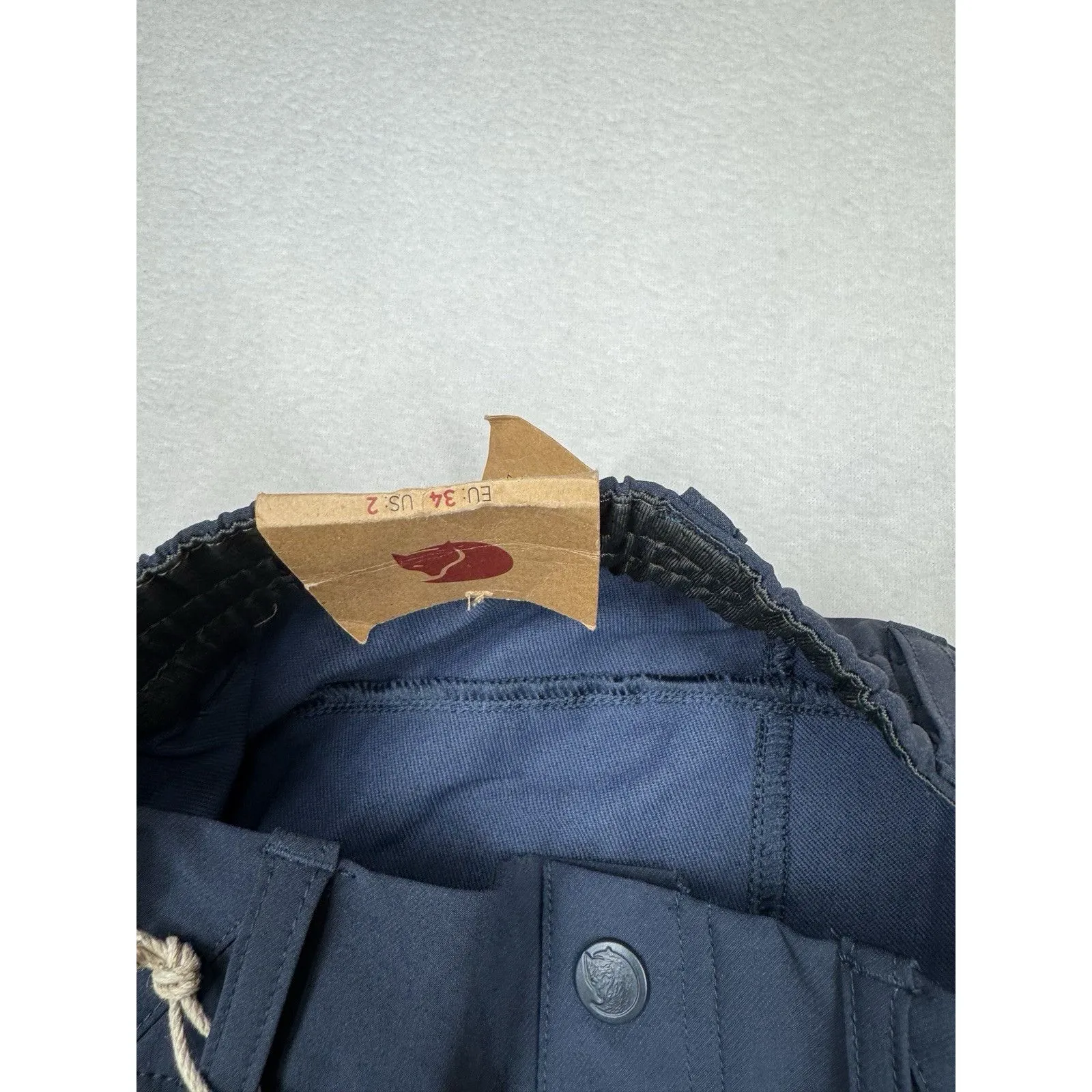 Fjallraven Women's Abisko Trail Stretch Trousers Dark Navy Size 2 NWT $175 MSRP - Image 6