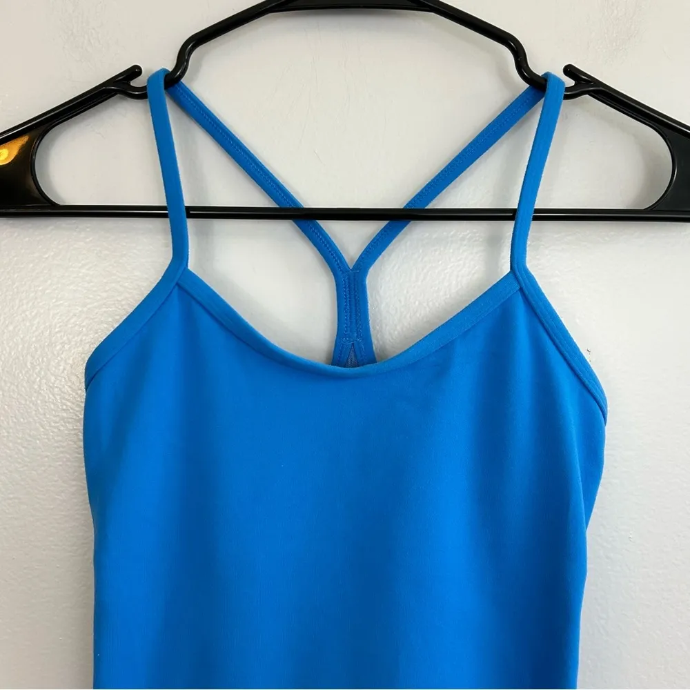 Blue Tank Top with Spaghetti Straps Size 2 - Image 3