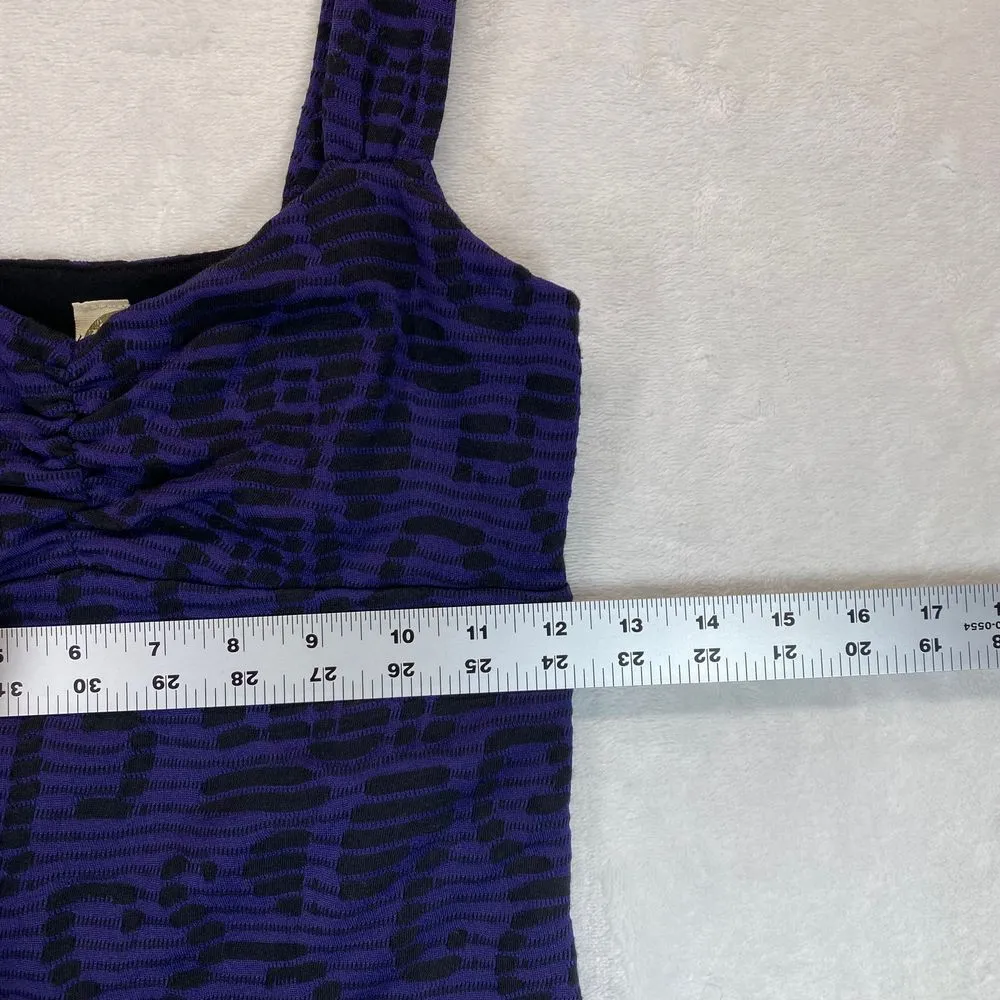 Free People whimsigoth y2k empire Tank Mini Dress Bodycon Stretch Cotton‎ XS - Image 3