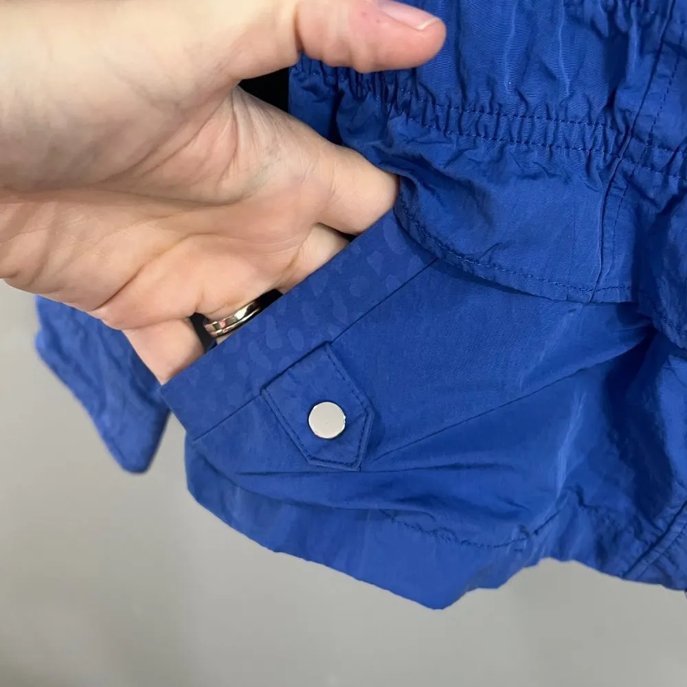 Chico's Zenergy Size 0 (small) Zip Front Blue Jacket - Image 3