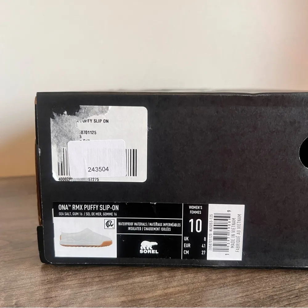 SOREL Ona RMX Puffy Slip On Women's Mule Size 10 SKU#243504 - Image 2