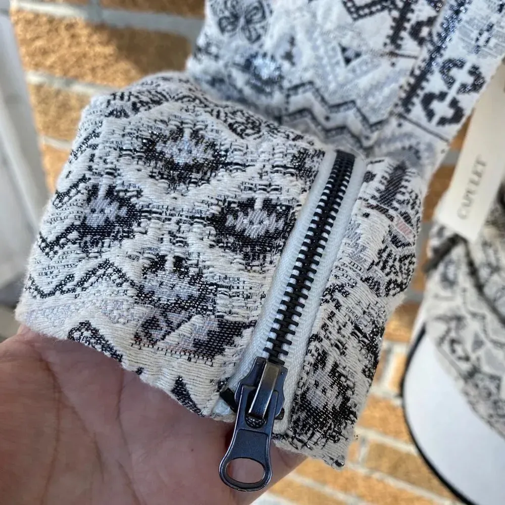 CAPULET TRIBAL METALLIC MOTO JACKET small - Image 11