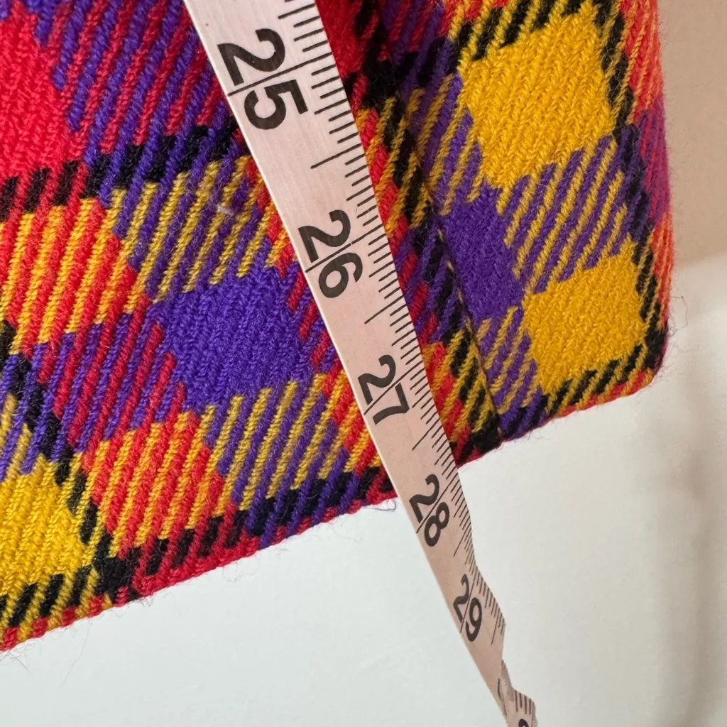 Bernard Holtzman Vintage Plain Wool Blazer Shoulder Pads size 10 Pink - Image 4