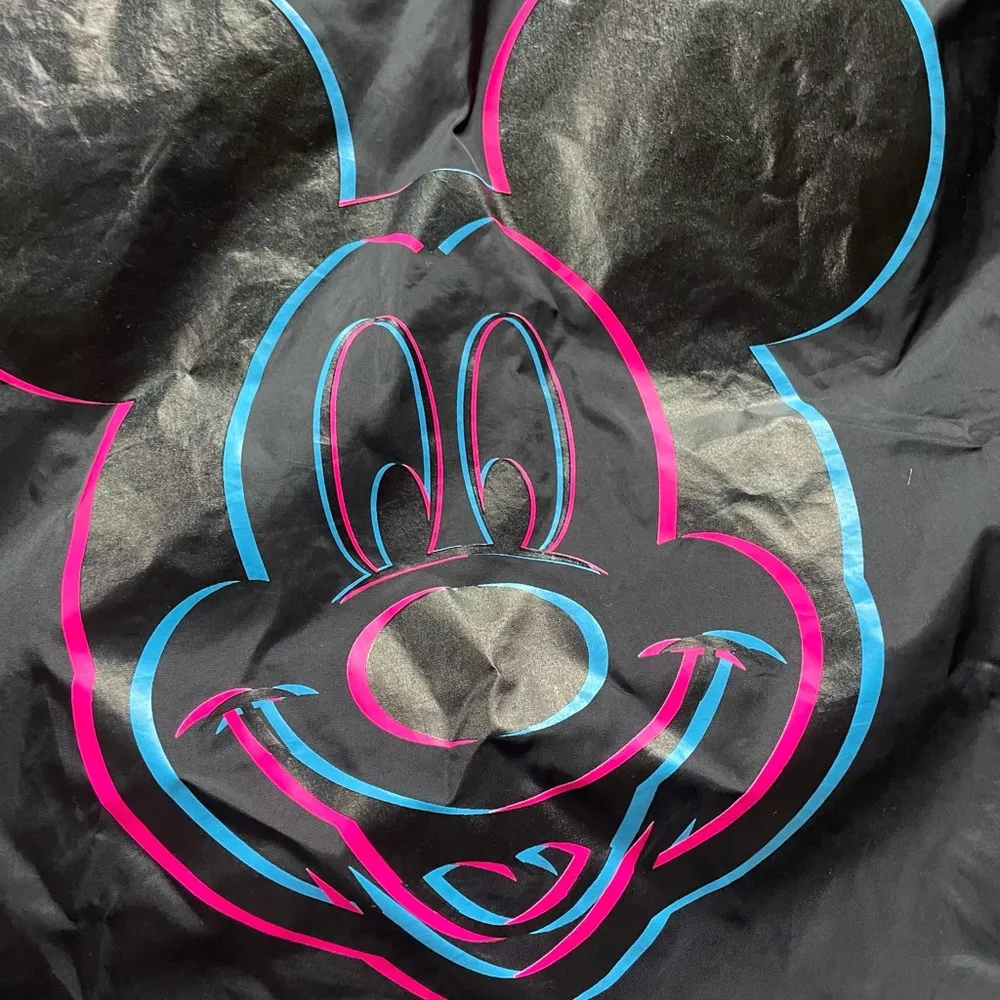 Neff x Disney collaboration Mickey jacket windbreaker Black Size M - Image 6