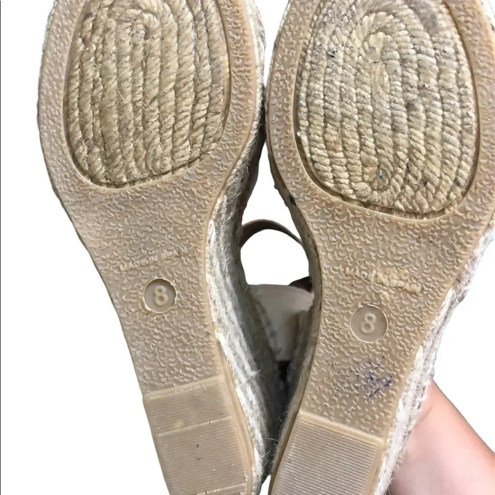 SOLUDOS CRISS CROSS ESPADRILLE WEDGES - Image 4