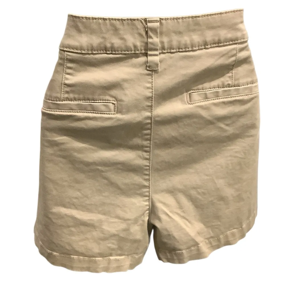 🖤a new day Women’s Tan Stretch Cargo, Flat Front Shorts WORN ONCE - Image 5