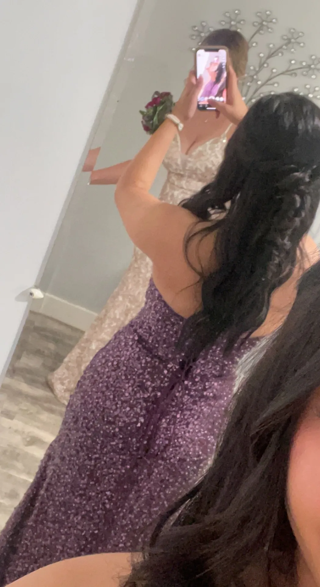 Beaded Prom Dress - Image 3