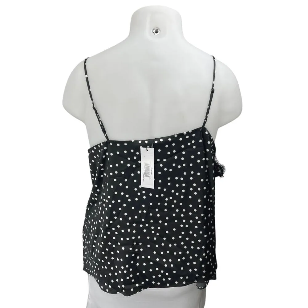 NEW The Drop Natalie Black White Polka Dot Sleeveless Cami Camisole Tank Top 3X - Image 2