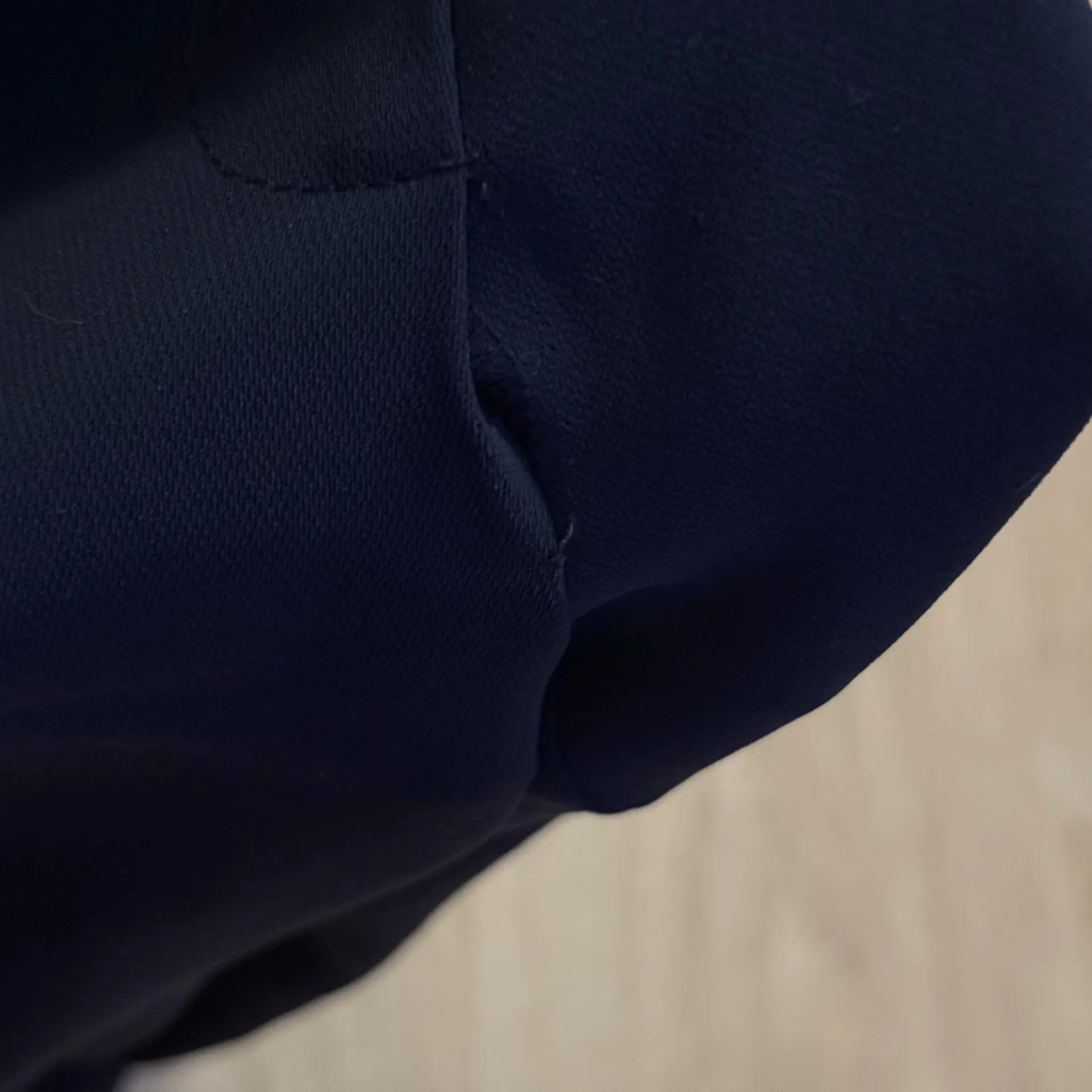 J. Crew Jamie Ankle Cropped Pull On Pants *flaw | Navy Blue | 4 - Image 11