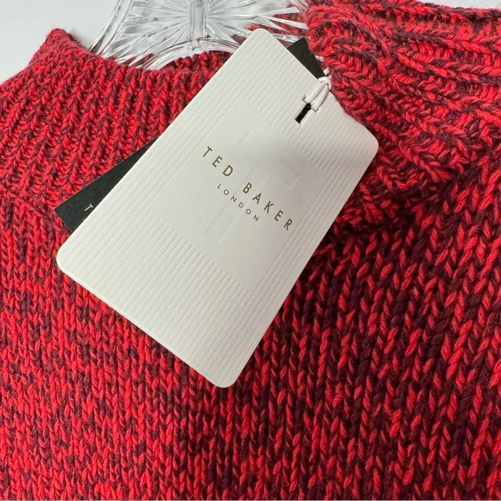 Ted Baker  red sweater size 3/medium - Image 10