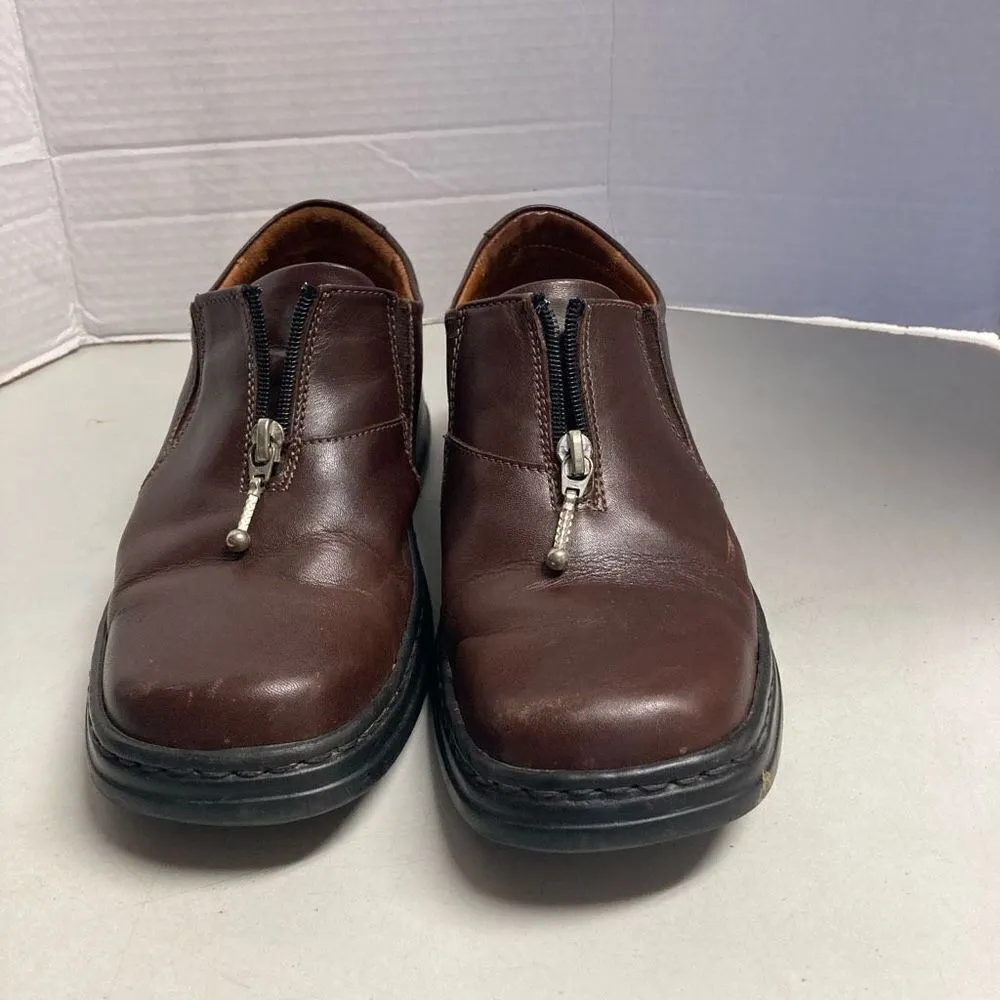 JOSEF SEIBEL Women’s Shoes ‎ Brown Size 38 Or 7.5 Top Zipper 1.5 - Image 11