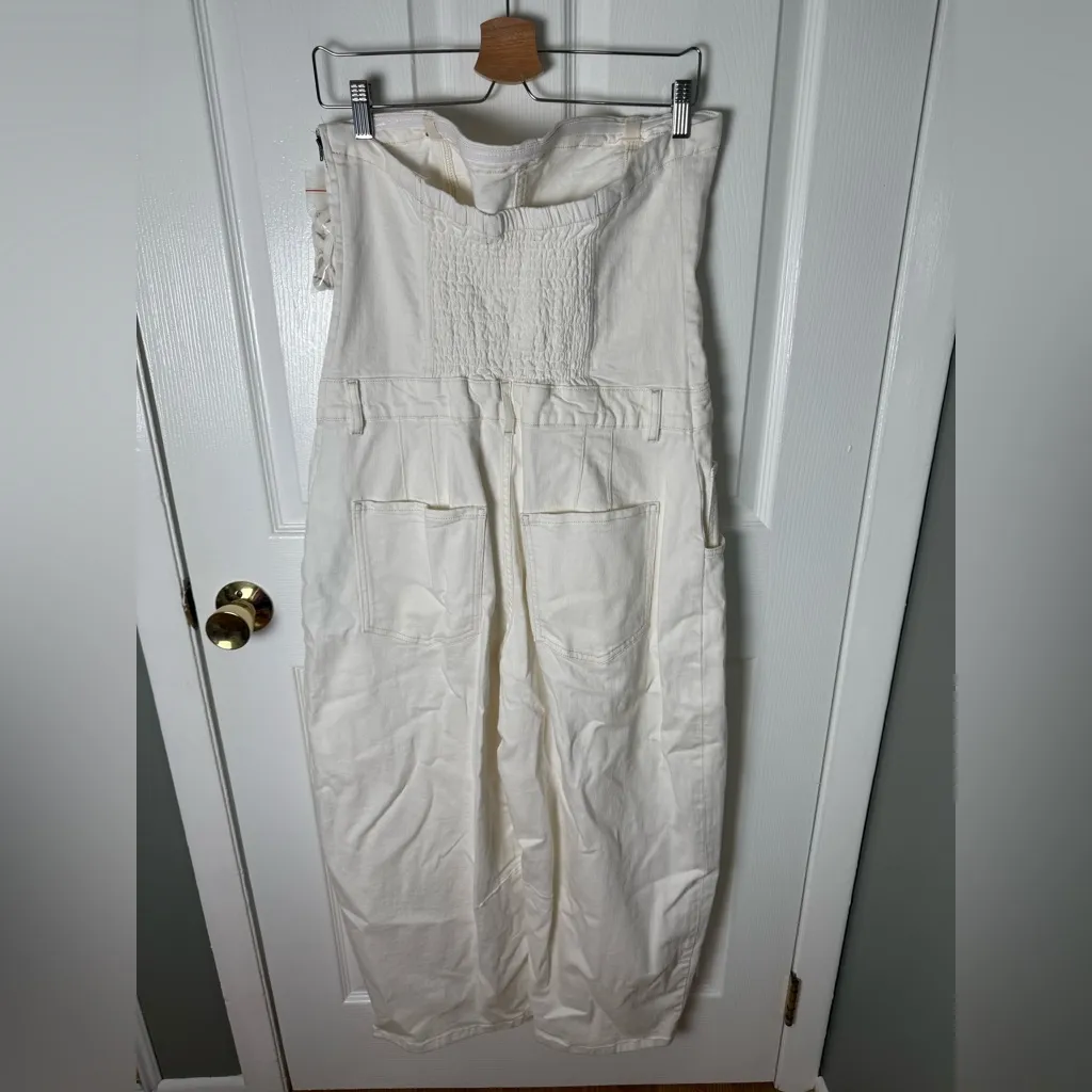 Free People We The Free Je Suis Pret Barrel Jumpsuit XL - Image 8