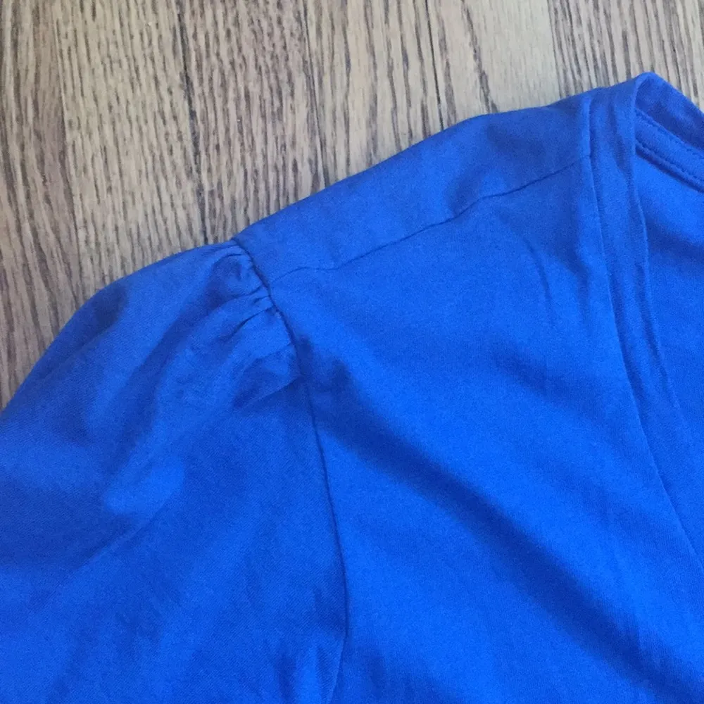 Hi lo dress with drawstring sleeves. Blue Size 18 - Image 10