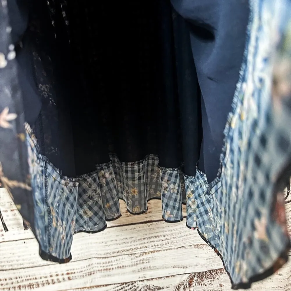 Tularosa x Revolve Deedee Black Floral Mini Dress, EUC, Size Medium, MSRP $188 - Image 10