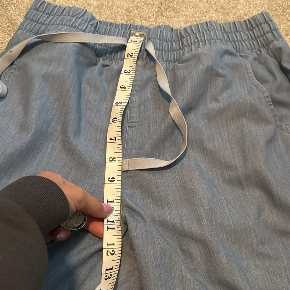 Figs denim blue joggers size M/P po# 1857 - Image 4