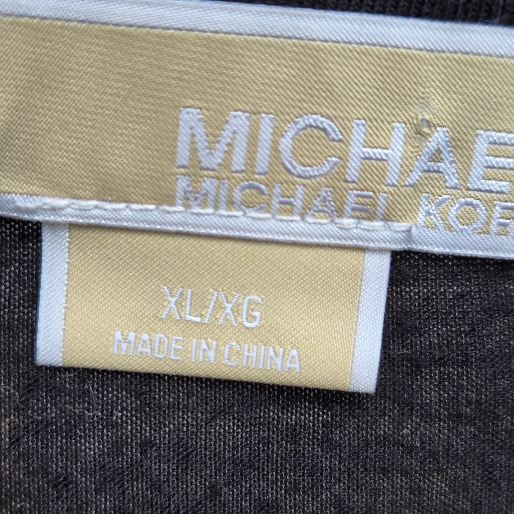 Michael Kors MICHAEL  NWOT Sequin Blouse - Black L - Image 5