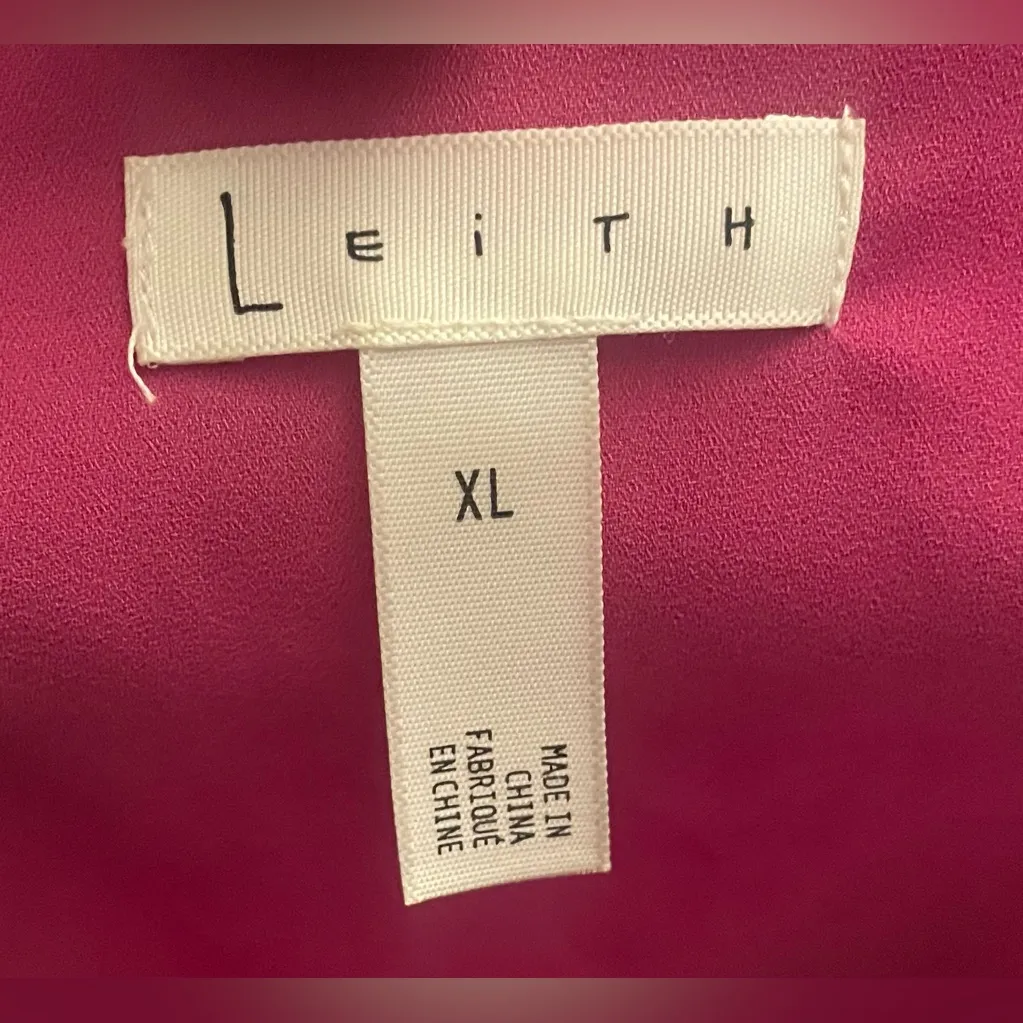 Leith-Pink Animal Print Camisole Size XL - Image 5